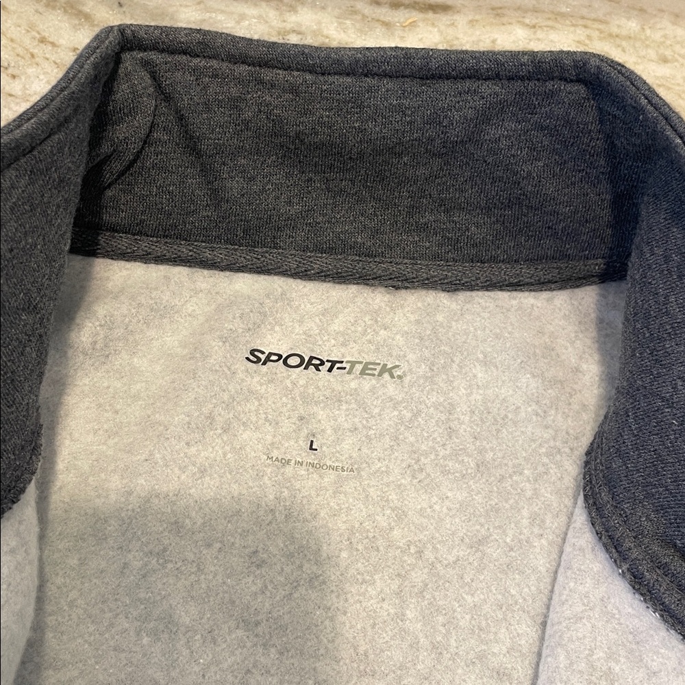 Sport-Tek Men's Charcoal Jacket - Picture 4 of 5